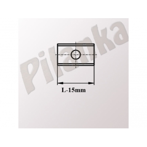 Žiletky 15x12x1,5  a°45  HE40