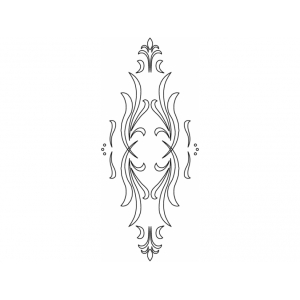 CMT Šablóna na kuchynske dvierka - KLASIK 440x185mm