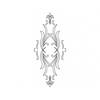 CMT Šablóna na kuchynske dvierka - KLASIK 440x185mm 