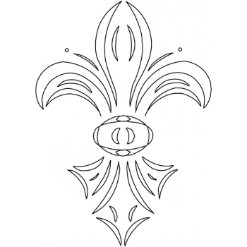 Vzor - Fluer de lys E.