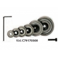 CMT Falcovacia fréza sada H0-12,7 D34,9x12,7 S=8 HM                          