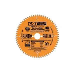 CMT ITK Ultra tenký kotúč na lamino, plast a neželezné kovy - D210x1,8 d30 Z64 HW