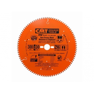CMT ITK Ultra tenký kotúč na lamino, plast a neželezné kovy - D305x2,8 d30 Z96 HW