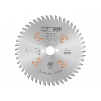 CMT CHROME Pílový kotúč na lamino a kompozity - D160x2,2 d20 Z48 HW