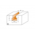 CMT C950 Fréza na cylindrické drážky HW - D13,5x14 d8,6 L49 S=8 Z1, M8