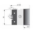 Cinkovacia fréza 125x60x30 2z