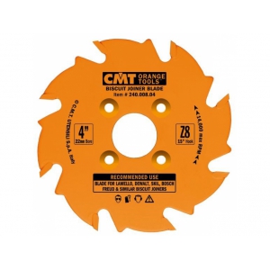 CMT Kotúč lamelovací pre lamelové spoje - D100x3,96 d22 Z6 HM striedavý zub