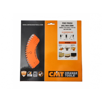 CMT Industrial Pílový kotúč na lamino a DTD - D225x2,6 d30 Z64 HW