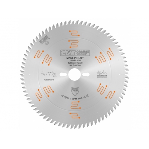 CMT CHROME Pílový kotúč na lamino, DTD a MDF - D250x3,2 d30 Z80 HM