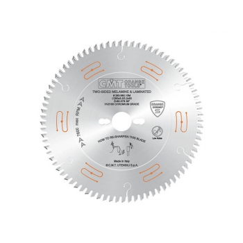 CMT CHROME C283 Pílový kotúč na lamino bez predrezu - D250x3,2 d30 Z80 HM