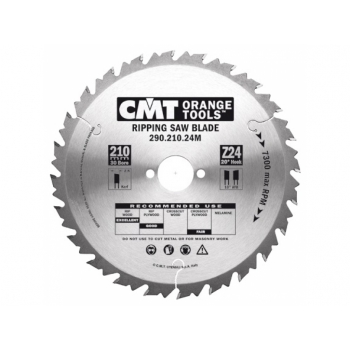 CMT Pílový kotúč pre elektronáradie, pozdĺžny rez - D210x30 Z24 HM