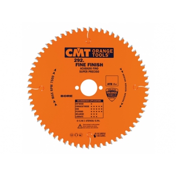 CMT Pílový kotúč pre elektronáradie, finálny rez - D140x2,4 d20 Z36 HM