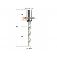 CMT Kolíkovací vrták priechodzí X-Treme D5x35 S=10x26 L70 L