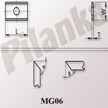 Lamino drevotrieska , MDF -MG06