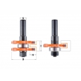 CMT Sada fréz na pero a drážku D19x47,6 S=8mm HM                        