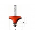 CMT Zaobľovacia fréza vydutá s ložiskom R8 D28,6x12,7 S=8mm                          