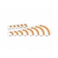 CMT Zaobľovacia fréza vydutá s ložiskom R25,4 D63,5x33,3 S=12mm                        