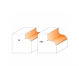 CMT Profilová fréza s ložiskom R6,4 D38,1x18 S=8mm HM                             