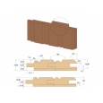 CMT Fréza na obklad WAINSCOT D23,8x19,05 S=12mm HM                      
