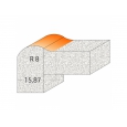 CMT Profilová fréza čelná D25,4x12,7 R8 S=12mm HM                        