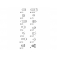 Skrutka - Typ:7 M3x10 imbus 2,5          