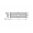 Žiletka 20x5,5x1,1 35° LAMINO KCR02, SMG02, MG06  - N010-20011, 520554