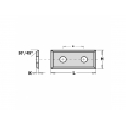 Žiletka 29,5x9x1,5 35° UNIVERZAL HC35, KCR08  - N012-29945, 3094